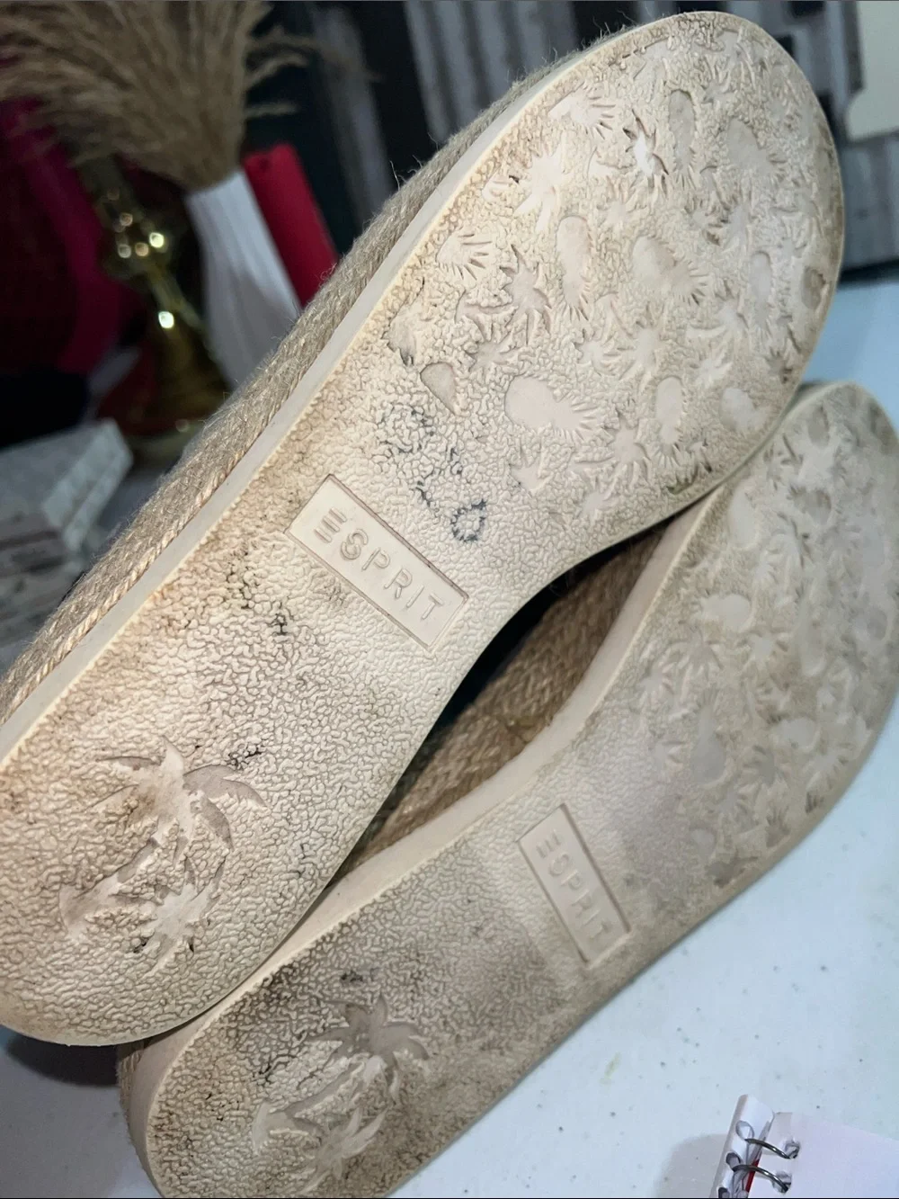 Esprit Erika Camouflage Slip-On Espadrilles,